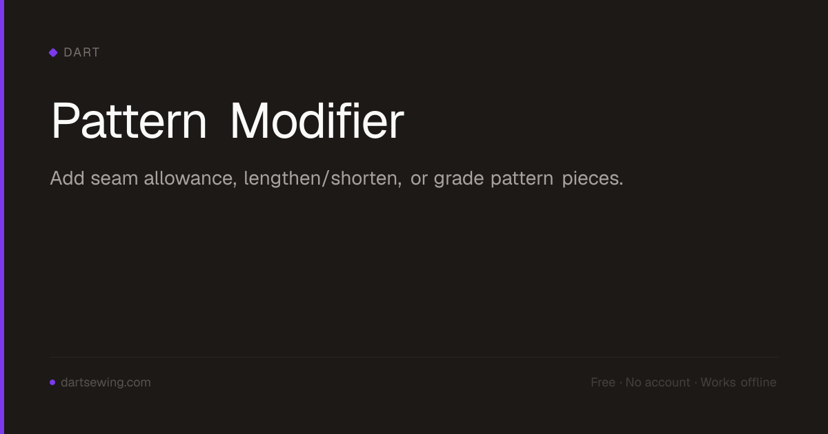 Pattern Modifier — Dart — Dart